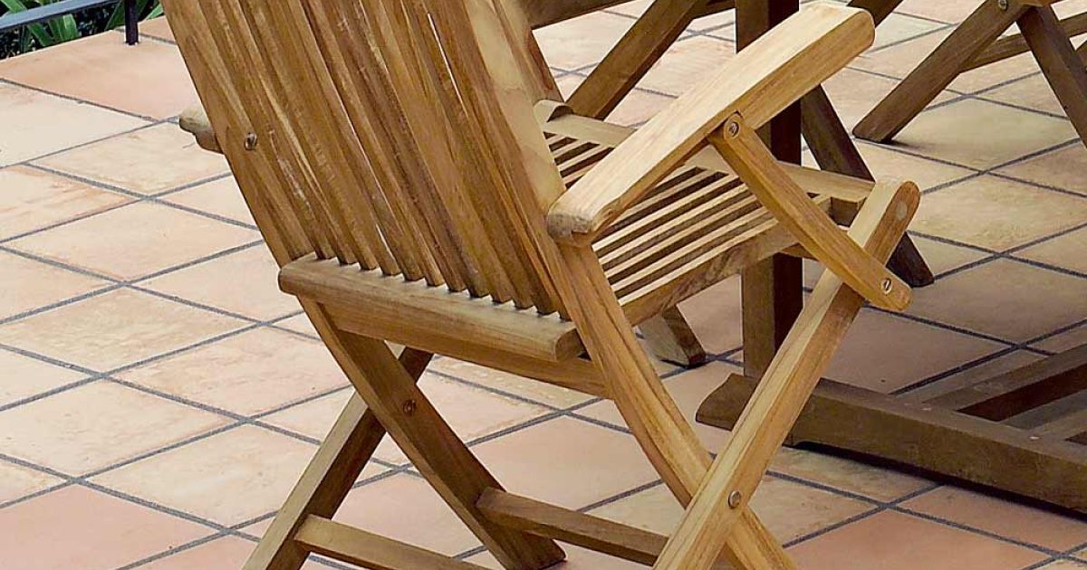 Pacco 2 sedie da giardino pieghevoli in legno di teak Pira SKLUM