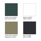 Sedia Pregiata in Tessuto con Base in Metallo Made in Italy, 2 Pezzi - Molde Viadurini