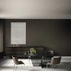 Sedia Sala da Pranzo con Seduta Rivestita in Pelle Made in Italy - Giulia Viadurini