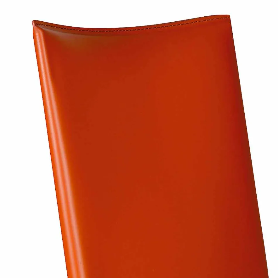 Sedia sala da pranzo design moderna, H88,5cm, Africa, fatta in Italia Viadurini