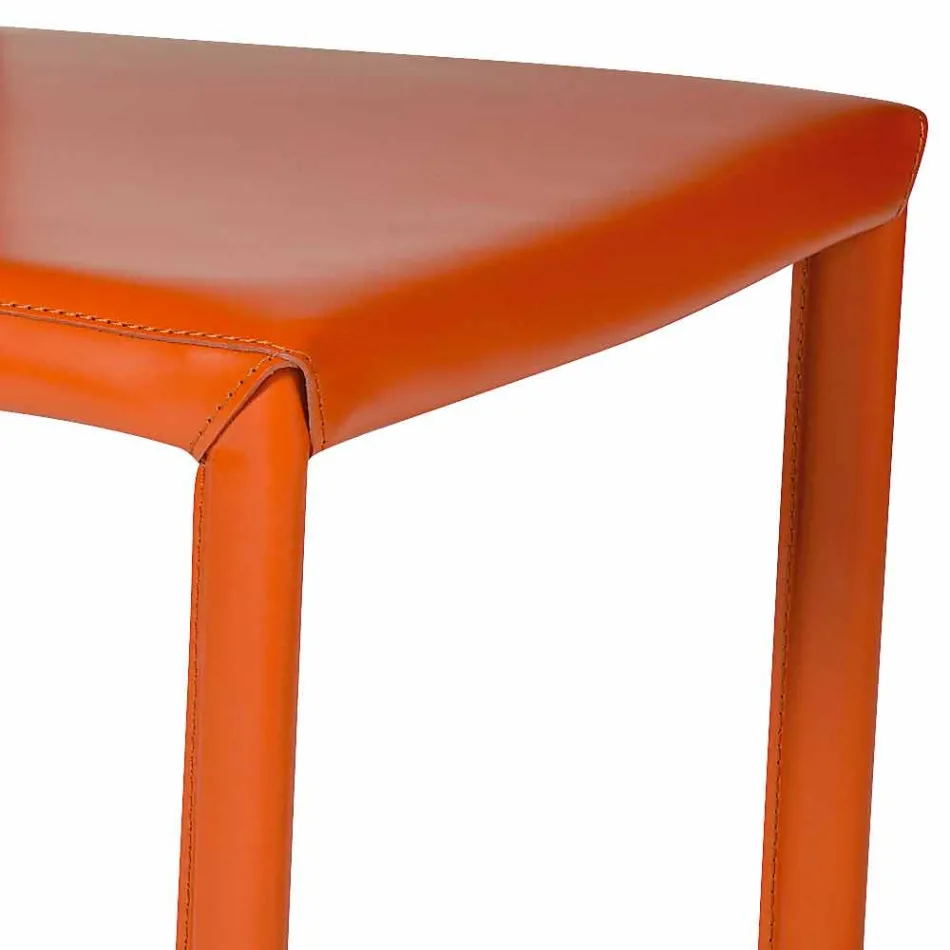 Sedia sala da pranzo design moderna, H88,5cm, Africa, fatta in Italia Viadurini