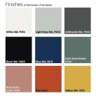 Sedia Sala da Pranzo in Legno e Metallo Made in Italy 2 Pezzi - Saffia Viadurini