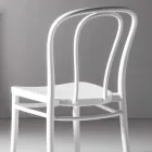 Sedia Sala da Pranzo in Polipropilene Impilabile Fino a 10 Unità, 4 Pezzi - Gaya Viadurini