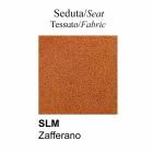 Sedia Sala da Pranzo in Tessuto e Metallo Made in Italy, 2 Pezzi - Connubia Cozy Viadurini