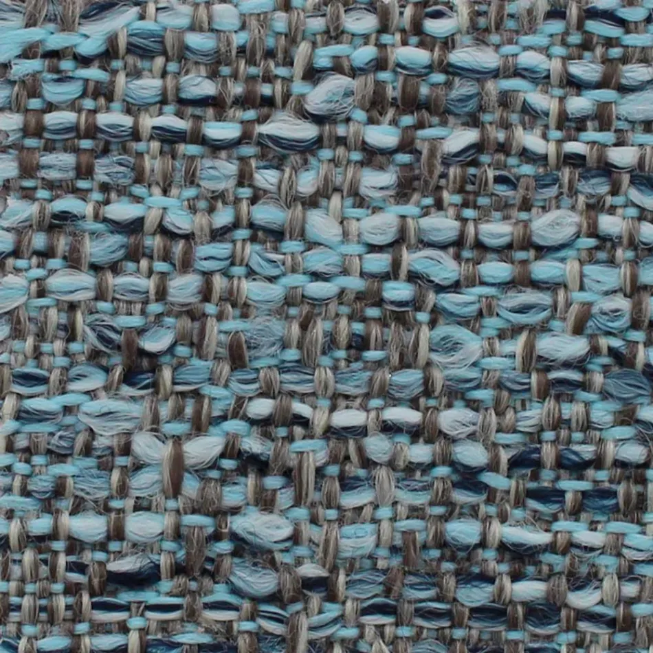 Sedia Sala da Pranzo in Tessuto Realizzata in Italia 4 Pezzi - Lorenza Viadurini