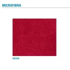 Sedia Soggiorno Metallo e Seduta Microfibra Made in Italy, 2 Pezzi - Fabiola Viadurini