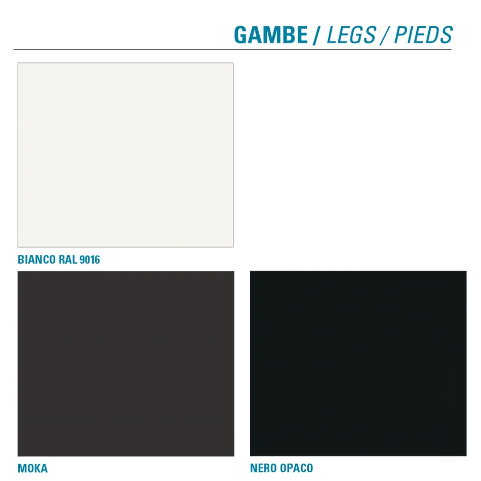 Sedia Soggiorno Metallo e Seduta Microfibra Made in Italy, 2 Pezzi - Fabiola Viadurini