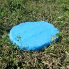 Segnapassi da Giardino a Forma di Sasso Fluo Made in Italy 4 Pezzi - Sasso Viadurini