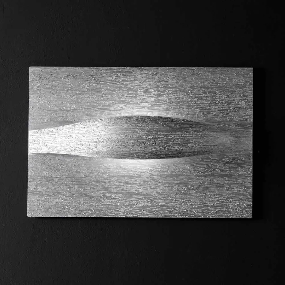 Selene Art&Light applique con pannelli texturizzati fatti a mano  Viadurini