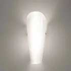 Selene Bloom applique in vetro fatta a mano in Italia 12x11 H 28 cm  Viadurini