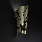 Selene Bloom applique in vetro fatta a mano in Italia 12x11 H28cm  Viadurini