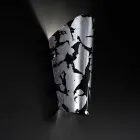 Selene Bloom applique in vetro fatta a mano in Italia 12x11 H28cm  Viadurini