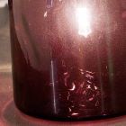 Selene Bossa Nova lampada da tavolo Ø11 H16cm, vetro soffiato ametista Viadurini