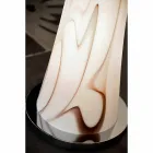 Selene Clessidra lampada da terra in vetro soffiato Ø36 H175cm  Viadurini