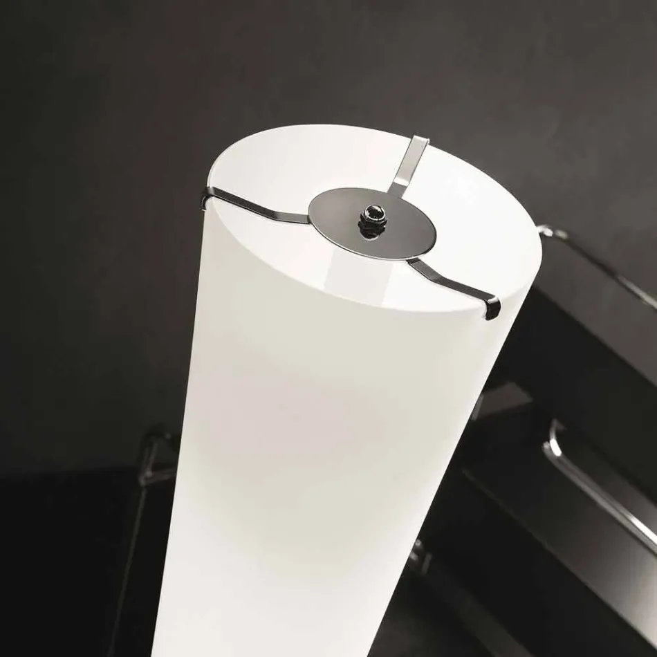 Selene Clessidra lampada da terra in vetro soffiato Ø36 H175cm  Viadurini