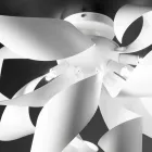 Selene Ginger plafoniera in metallo prodotta in Italia Ø50 H35cm Viadurini