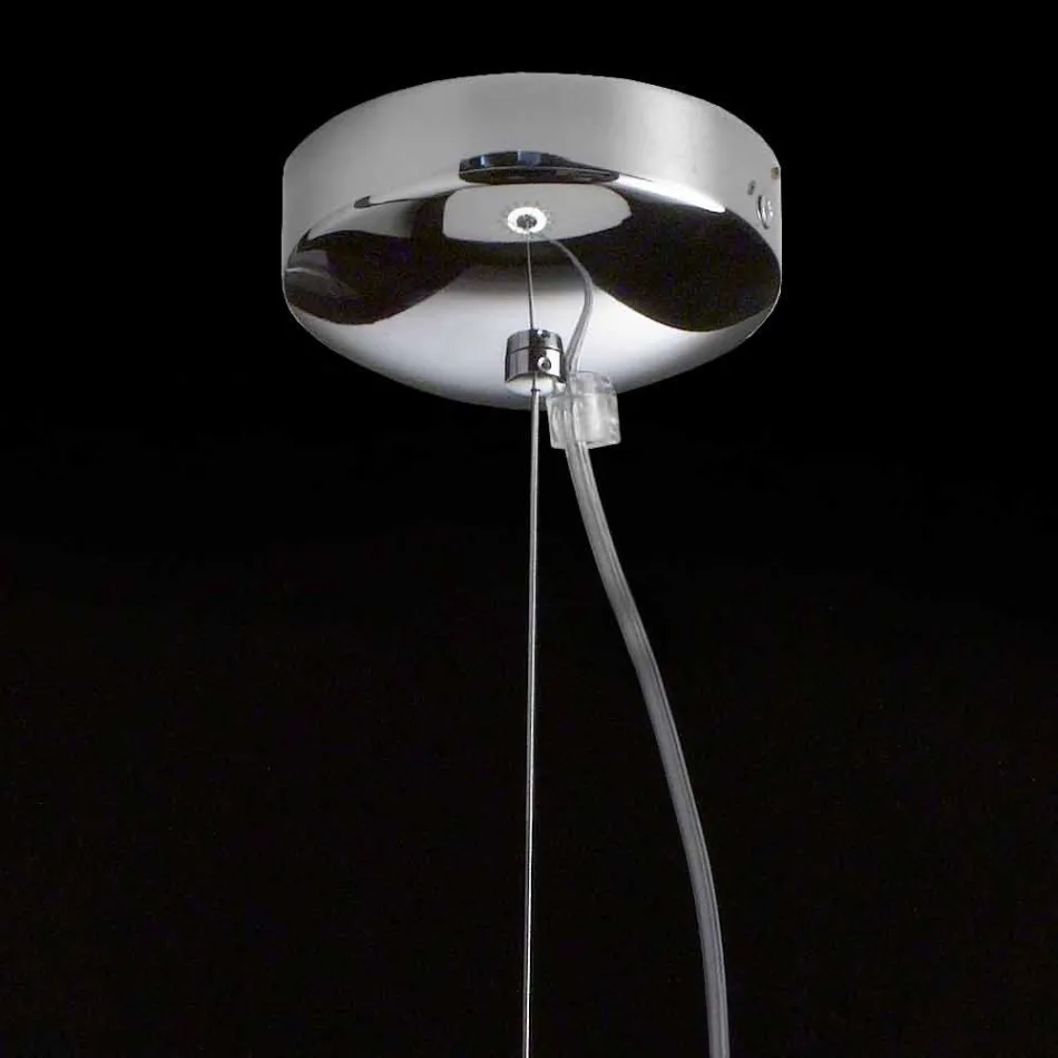 Selene Kluvì lampada a sospensione in vetro soffiato Ø19 H 27/150cm Viadurini