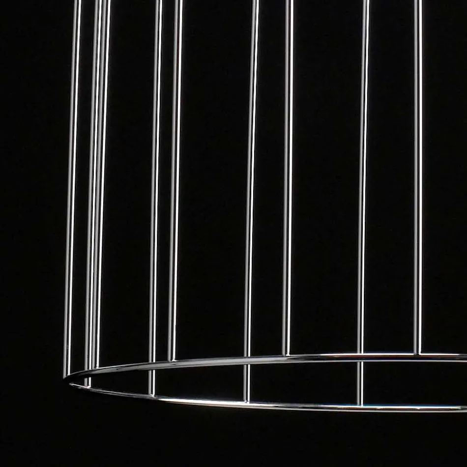 Selene Kluvì lampada a sospensione in vetro soffiato Ø33 H 41/150 cm Viadurini