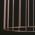 Selene Kluvì lampada a sospensione in vetro soffiato Ø54 H 70/200cm  Viadurini