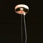 Selene Kluvì lampada a sospensione in vetro soffiato Ø54 H 70/200cm  Viadurini