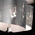 Selene Papiro lampada a soffitto in cristallo made in Italy Ø46 H28cm  Viadurini