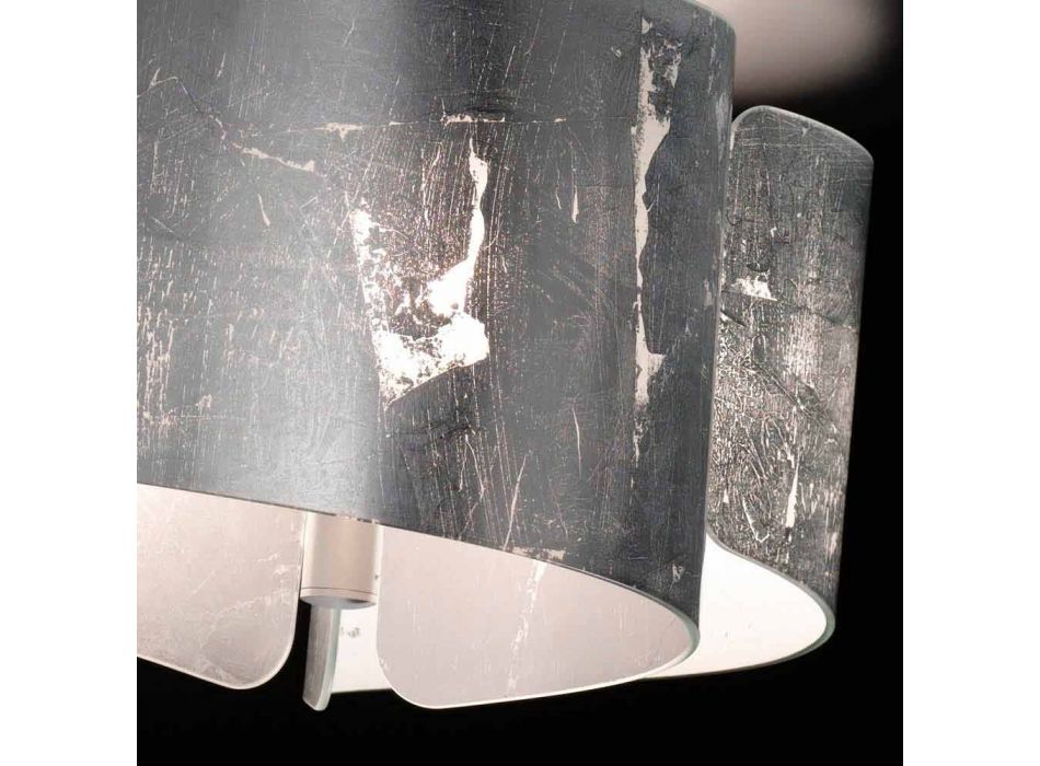Selene Papiro lampada a soffitto in cristallo made in Italy Ø46 H28cm  Viadurini