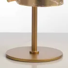 Selene Papiro lampada da tavolo di design in cristallo Ø15 H38cm  Viadurini