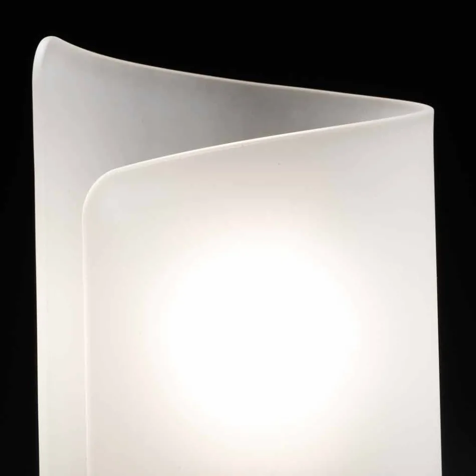 Selene Papiro lampada da tavolo in cristallo made in Italy 15x14xH25cm Viadurini