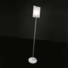 Selene Papiro lampada da terra di design in cristallo Ø15 H 180cm  Viadurini