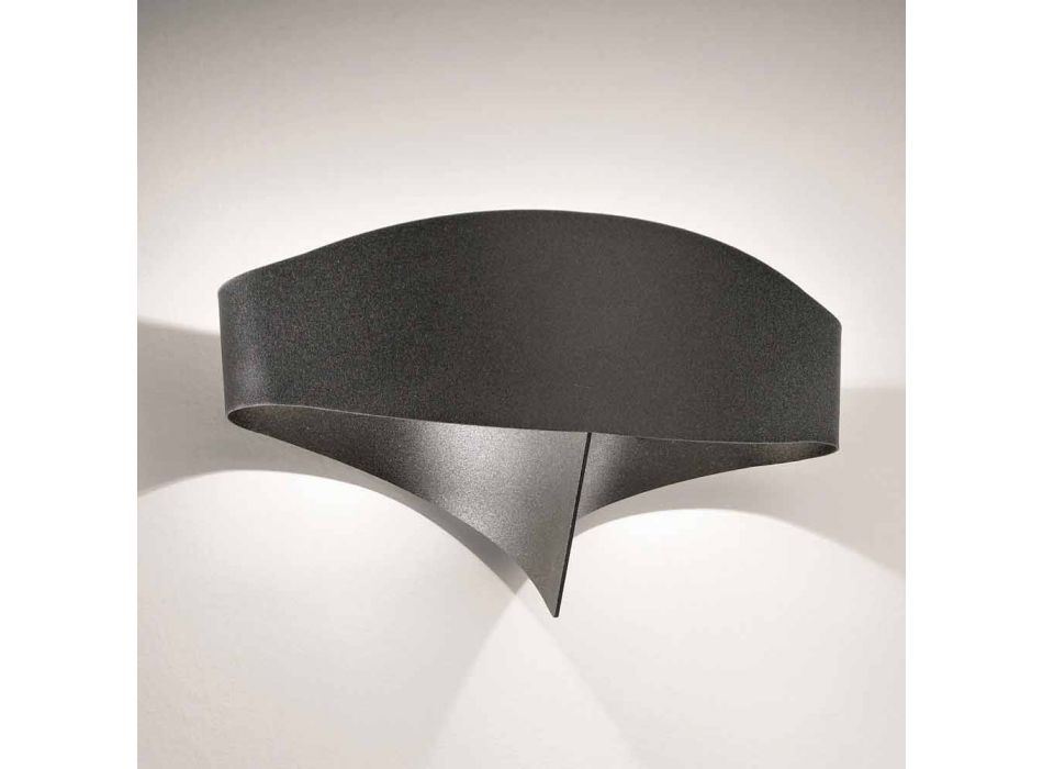 Selene Scudo applique in acciaio verniciato dal design moderno Viadurini