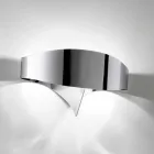 Selene Scudo lampada a parete galvanico design moderno, made in Italy Viadurini