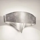 Selene Scudo lampada da muro moderna made in Italy 29x15xH16 cm Viadurini