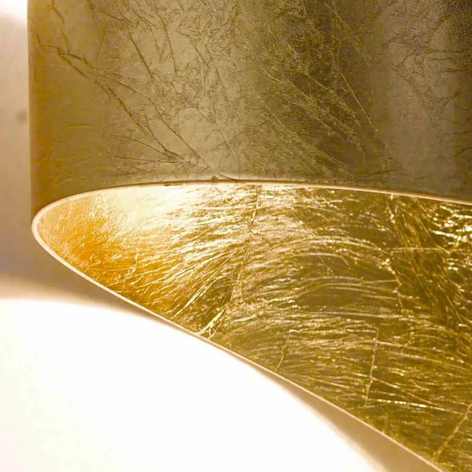 Selene Scudo lampada da muro moderna made in Italy 29x15xH16 cm Viadurini