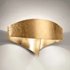 Selene Scudo lampada da muro moderna made in Italy 29x15xH16 cm Viadurini