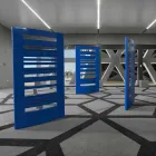 Separè Design Moderno Wall Code Made in Italy Viadurini