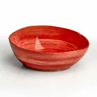 Servizio 12 Piatti Rettangolari e Tondi Colorati Moderni Design in Gres - Simba Viadurini