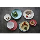 Servizio 6 Coppette per Gelato e 2 Ciotole in Porcellana Colorata - Rurolo Viadurini