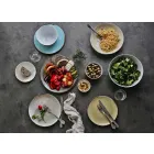 Servizio 6 Coppette per Gelato e 2 Ciotole in Porcellana Colorata - Rurolo Viadurini