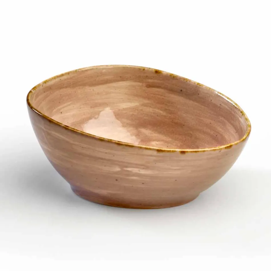 Servizio 8 Piatti Moderni Design Rettangolare e Ciotola in Gres Colorati - Simba Viadurini