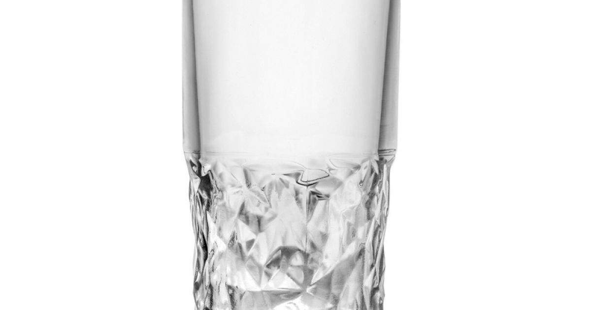 Set 8 Bicchieri Highball In Vetro Borosilicato 368g - Acqua, Birra, Cocktail, Whisky