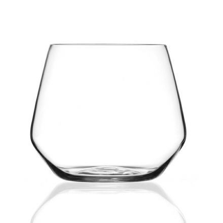 Servizio Bicchieri per Acqua in Eco Cristallo Design Minimale 12 Pz - Etera Viadurini