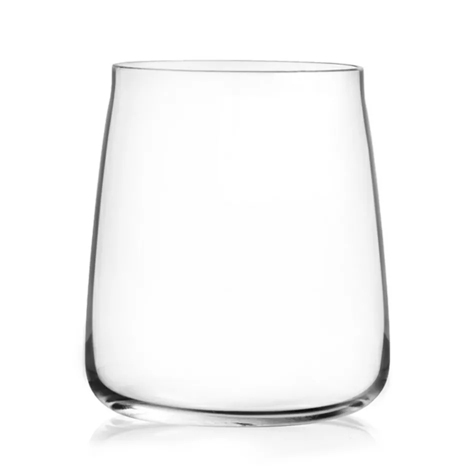 Servizio Bicchieri Tumbler Acqua Eco Cristallo Minimale 12 Pz - Primordio Viadurini