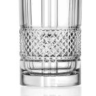 Servizio Bicchieri Tumbler Eco Cristallo Decoro a Diamante 12 Pz - Brioso Viadurini