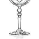 Servizio Calici da Cocktail in Cristallo Ecologico Italiano 12 Pz - Bromeo Viadurini