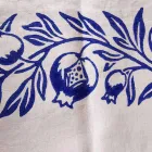 Servizio Colazione Artigianale Italiano Stampa a Mano su Tessuti Antichi -Marchi Viadurini