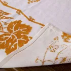 Servizio da Colazione in Lino con Stampa Artigianale a Mano Pezzo Unico - Marchi Viadurini