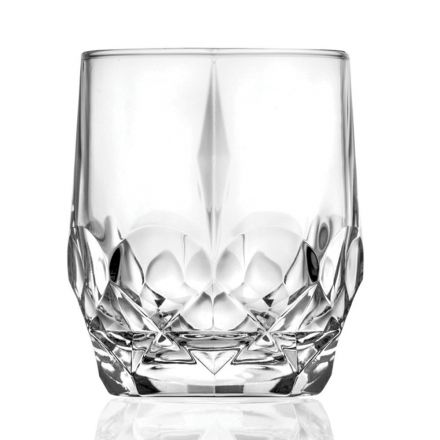 Servizio di Bicchieri da Whisky in Cristallo Ecologico 12 Pezzi - Bromeo Viadurini