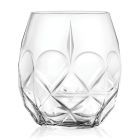 Servizio di Bicchieri in Cristallo Ecologico Decorato 12 Pezzi - Bromeo Viadurini