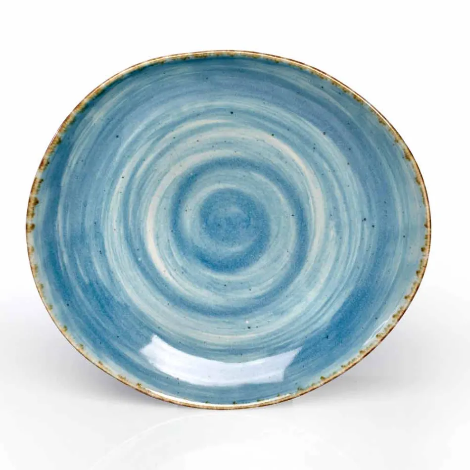 Servizio di Piatti Moderni da 16 Pezzi Design in Gres Colorati Eleganti - Simba Viadurini