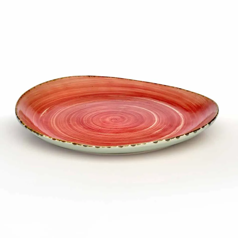 Servizio di Piatti Moderni da 16 Pezzi Design in Gres Colorati Eleganti - Simba Viadurini